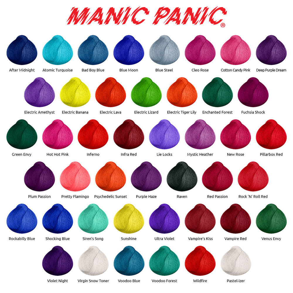 manic panic палитра