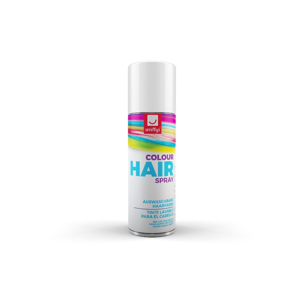 Цветной спрей для волос Hair Colour Spray, White 125ml