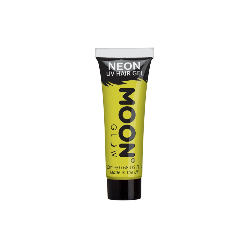 Гель для волос Moon Glow Intense Neon UV Hair Gel, Yellow