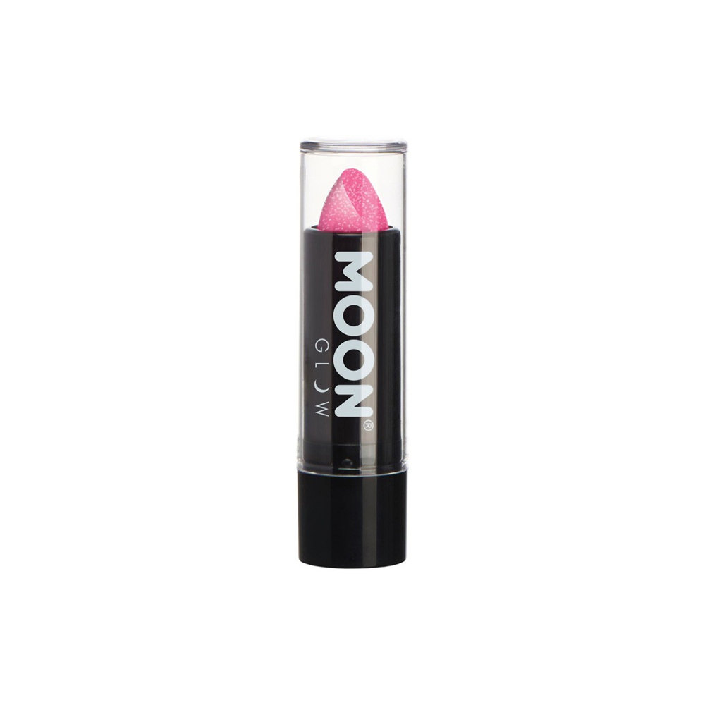 Губная помада Moon Glow - Neon UV Glitter Lipstick, Pink