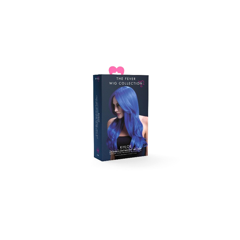 Парик Fever Khloe Wig, Neon Blue
