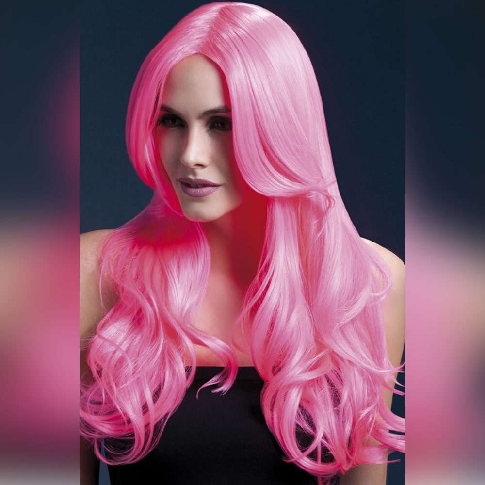 Парик Fever Khloe Wig, Neon Pink2