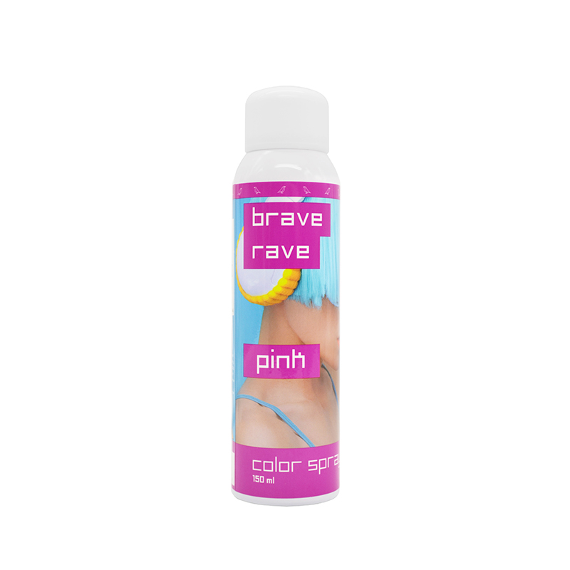 brave rave pink-1 спрей для волос Brave Rave pink