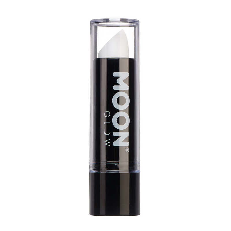 Moon Glow Intense Neon UV Lipstick, White Moon Glow Intense Neon UV Lipstick, White