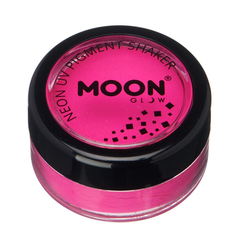 Moon Glow Intense Neon UV Pigment Shakers, Hot Pink Moon Glow Intense Neon UV Pigment Shakers, Hot Pink