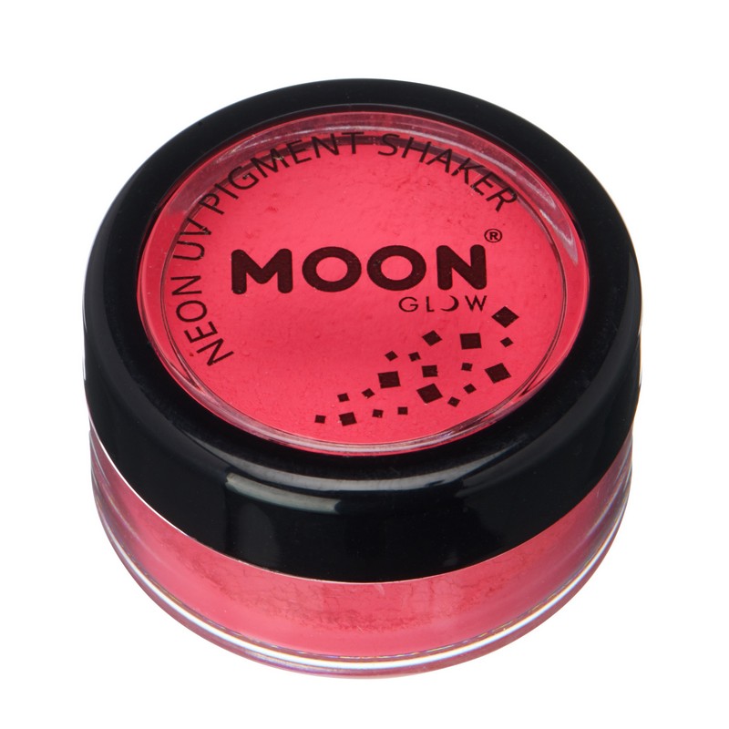 Moon Glow Intense Neon UV Pigment Shakers, Red Moon Glow Intense Neon UV Pigment Shakers, Red