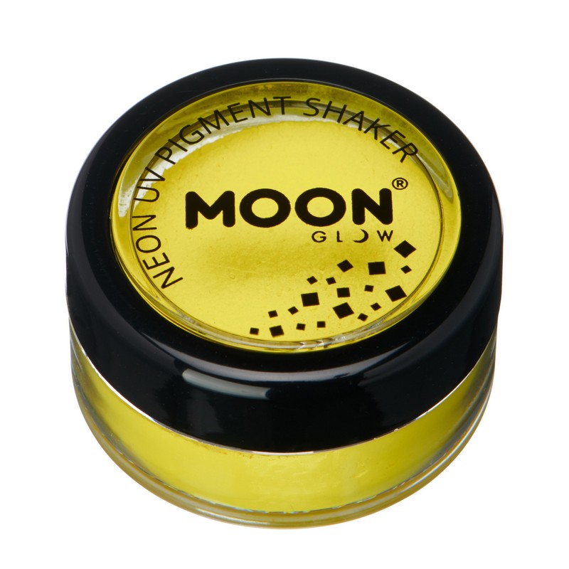 Moon Glow Intense Neon UV Pigment Shakers, Yellow Moon Glow Intense Neon UV Pigment Shakers, Yellow