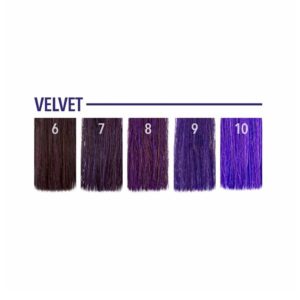 Краска для волос Pulp Riot Velvet на волосах